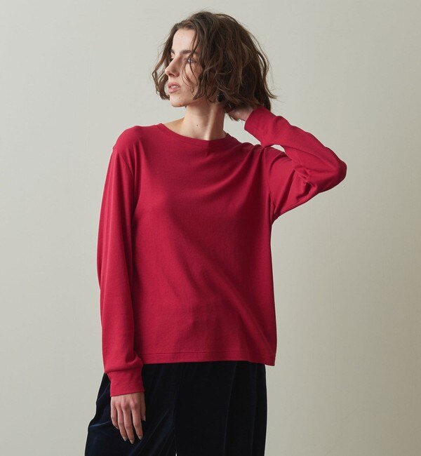 Steven Alan＞COTTON LONG SLEEVE PULLOVER/カットソー|BEAUTY&YOUTH