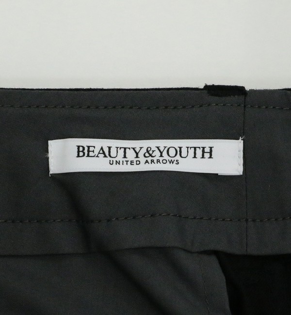 WEB限定】コットンチノフレアパンツ -ウォッシャブル-|BEAUTY&YOUTH