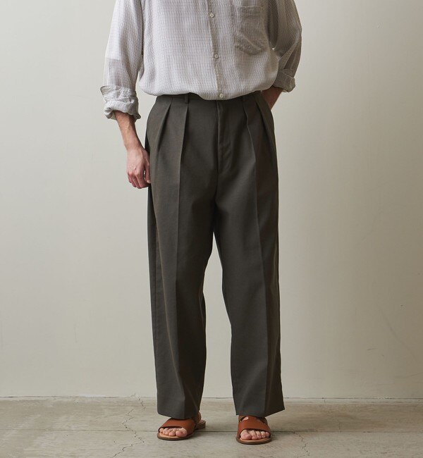 Steven Alan＞ HPSK DRESS TROUSERS パンツ 絶妙なデザイン www