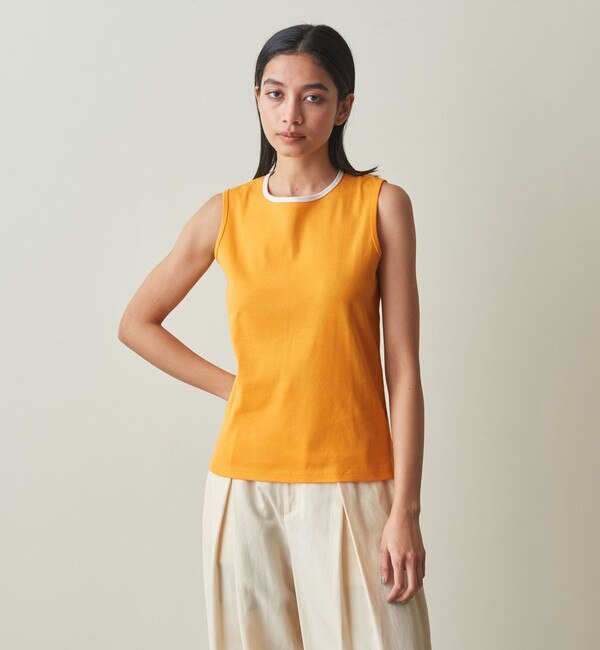 Steven Alan＞COTTON FRISE RINGER TANK TOP/タンクトップ