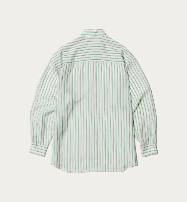 monkey time＞ WASH CUPRA STRIPE SHIRT/シャツ|BEAUTY&YOUTH UNITED