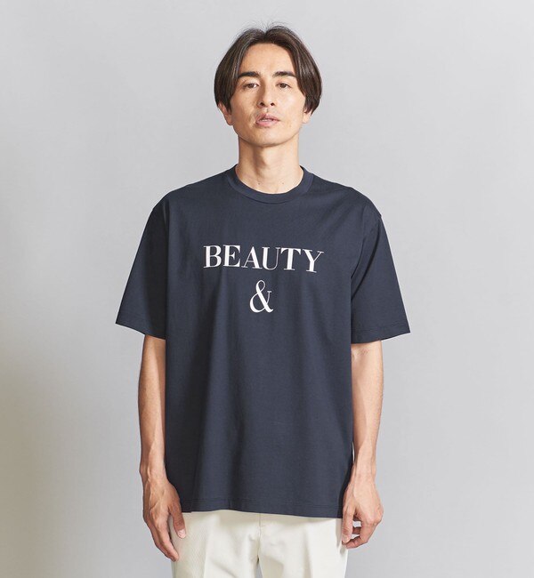 【新品未使用タグ付き】beauty&youth＊シフォントップス/Tシャツ/