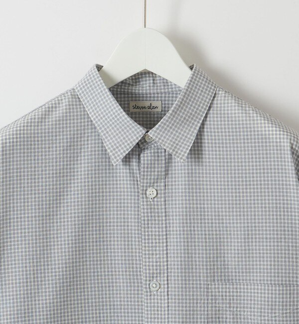 Steven Alan TOP POPLIN REGULAR COLLAR - シャツ