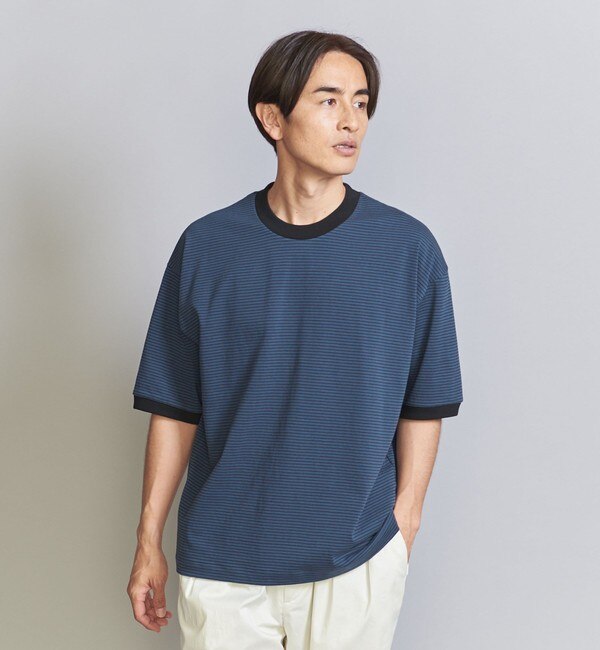 ミジンボーダー リンガー Tシャツ|BEAUTY&YOUTH UNITED ARROWS