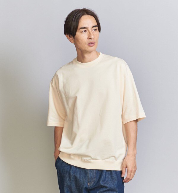 カネマサメリヤス メローコットン スウェット Ｔシャツ|BEAUTY&YOUTH