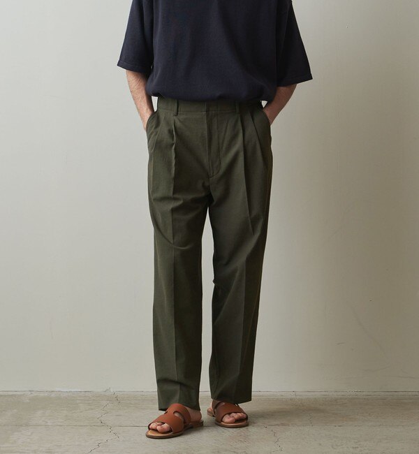 Steven Alan＞ TCL OX 2PLEATED PANTS -BOLD/パンツ