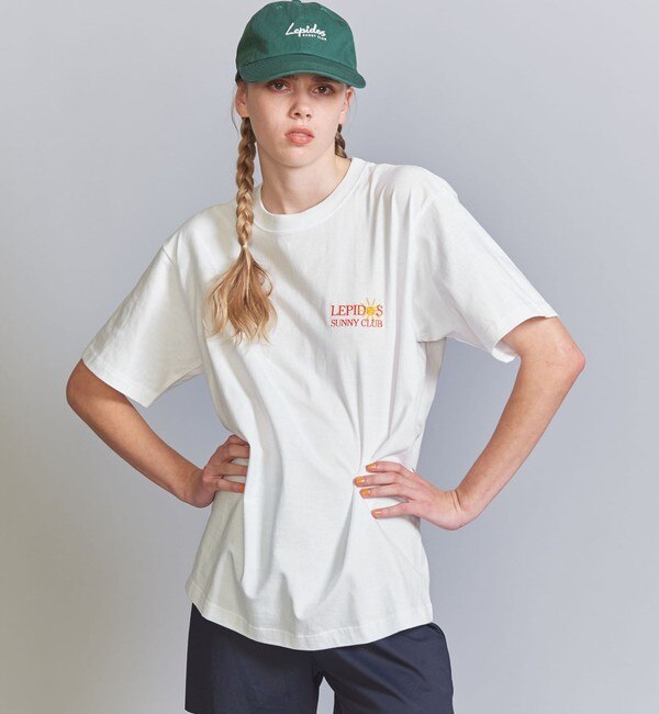 Lepidos Sunny Club＞ロゴ刺繍 Tシャツ|BEAUTY&YOUTH UNITED ARROWS