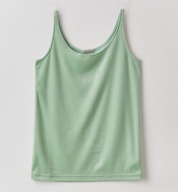 VELOUR CAMISOLE TANK TOP/キャミソール - キャミソール