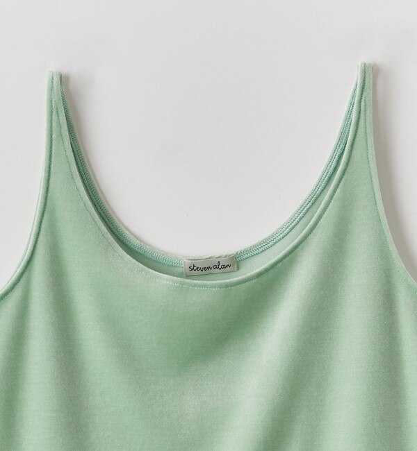 ＜Steven Alan＞VELOUR CAMISOLE TANK TOP/キャミソール