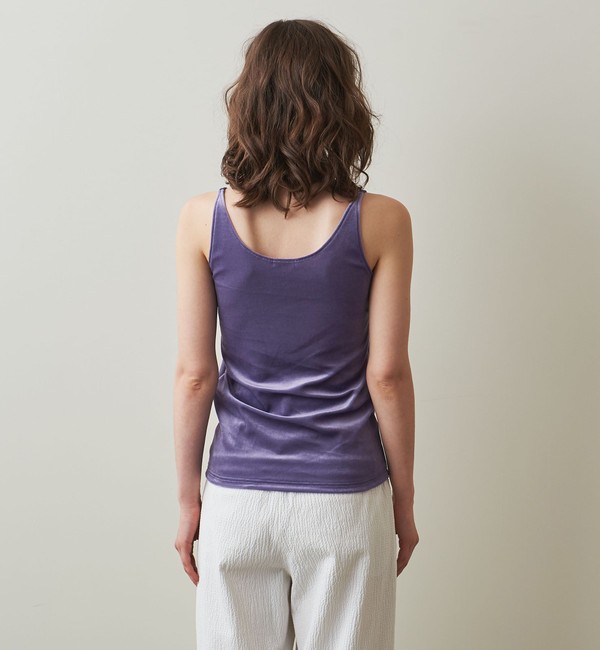 ＜Steven Alan＞VELOUR CAMISOLE TANK TOP/キャミソール