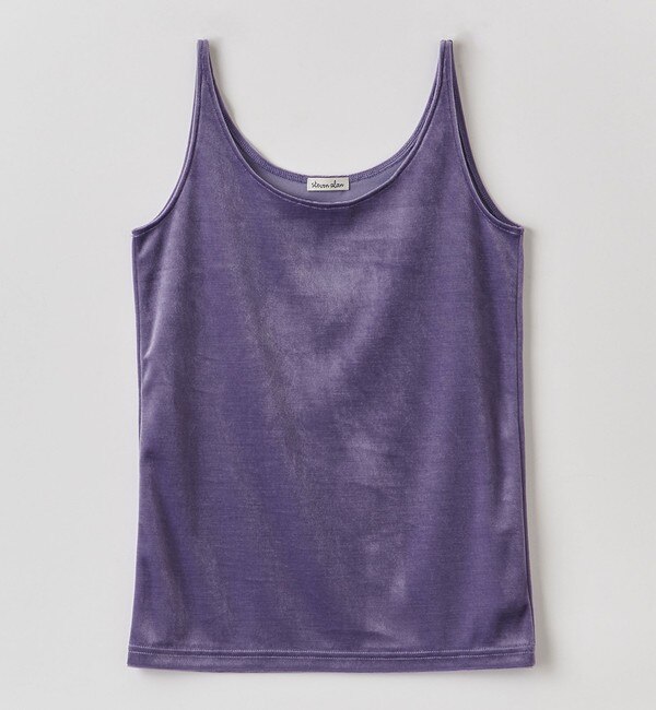 ＜Steven Alan＞VELOUR CAMISOLE TANK TOP/キャミソール