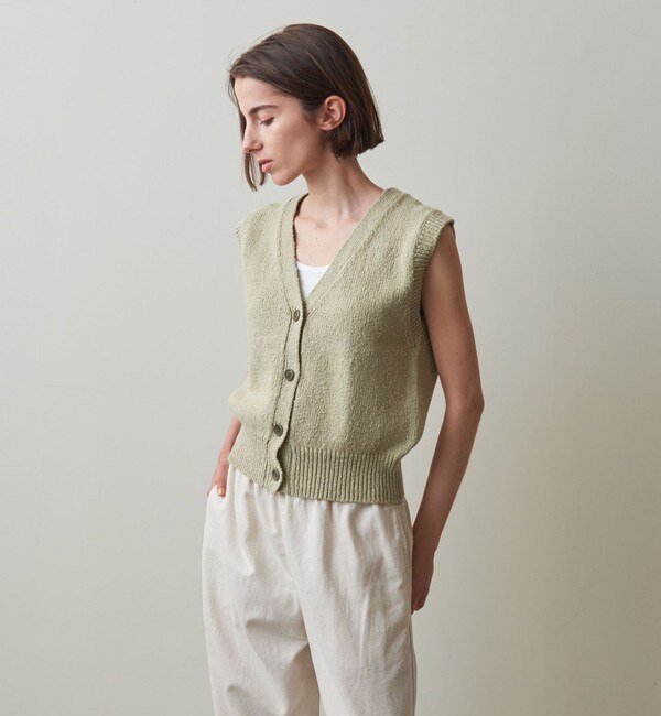 Steven Alan＞COTTON KNIT VEST/ベスト|BEAUTY&YOUTH UNITED ARROWS