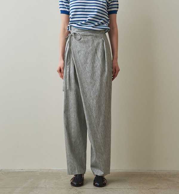 高速配送 PANTS/デニムパンツ OVER CROSS 【Ella様専用】DENIM CROSS