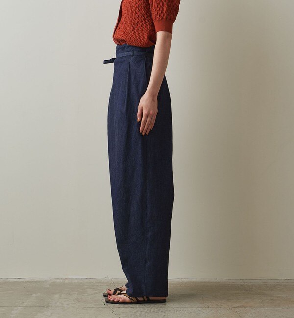 Steven Alan＞DENIM CROSS OVER PANTS - パンツ