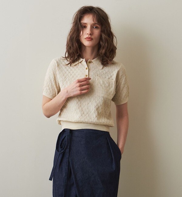 Steven Alan＞SQUARE CABLE KNIT PULLOVER/ニット|BEAUTY&YOUTH UNITED
