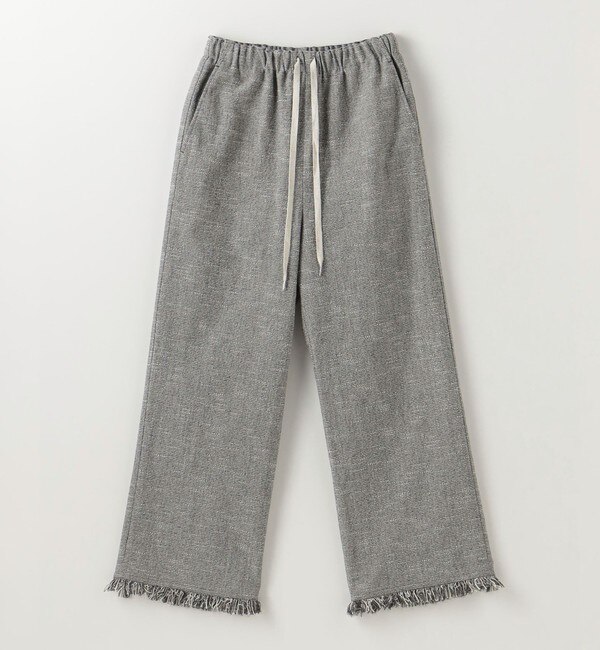 セットアップ】Steven Alan COTTON TWEED FRINGE-