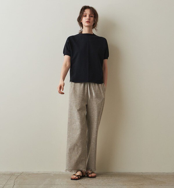 Steven Alan＞COTTON MIX TWEED FRINGE PANTS/パンツ|BEAUTY&YOUTH