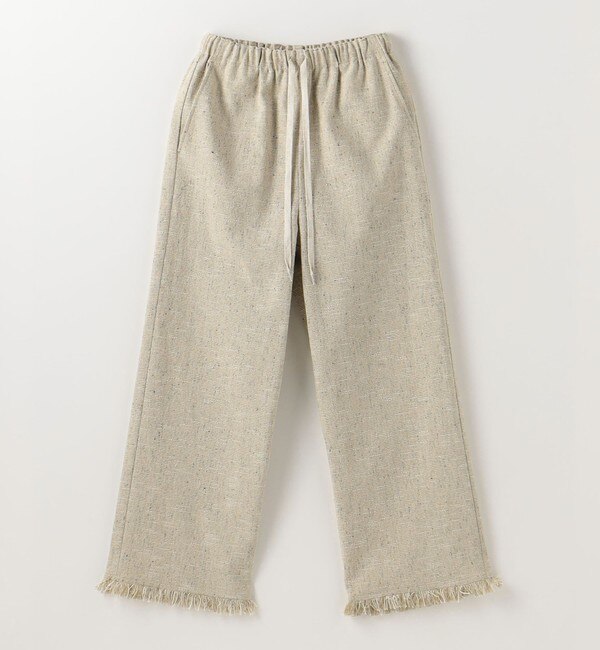 Steven Alan＞COTTON MIX TWEED FRINGE PANTS/パンツ|BEAUTY&YOUTH