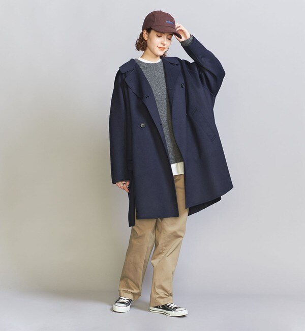 商品名ポンチョコート:ネイビー:BEAUTY\u0026YOUTH UNITED ARROWS ...