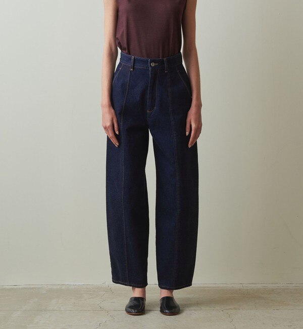 Steven Alan＞12OZ DENIM WIDE TAPERED PANTS/デニムパンツ