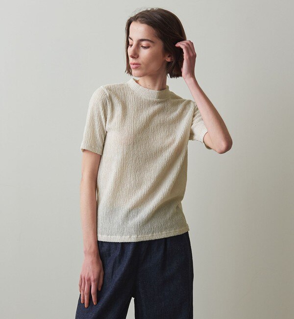 Steven Alan＞WRINKLE MOCK NECK PULLOVER/カットソー|BEAUTY&YOUTH