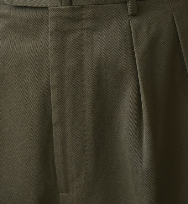 Steven Alan＞ NDM IN2PLEATED DRESS TROUSERS/パンツ - スラックス