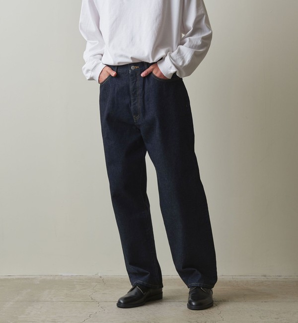 ＜Steven Alan＞ 13.5oz DENIM 5P BAGGY TAPERED PANTS/デニムパンツ