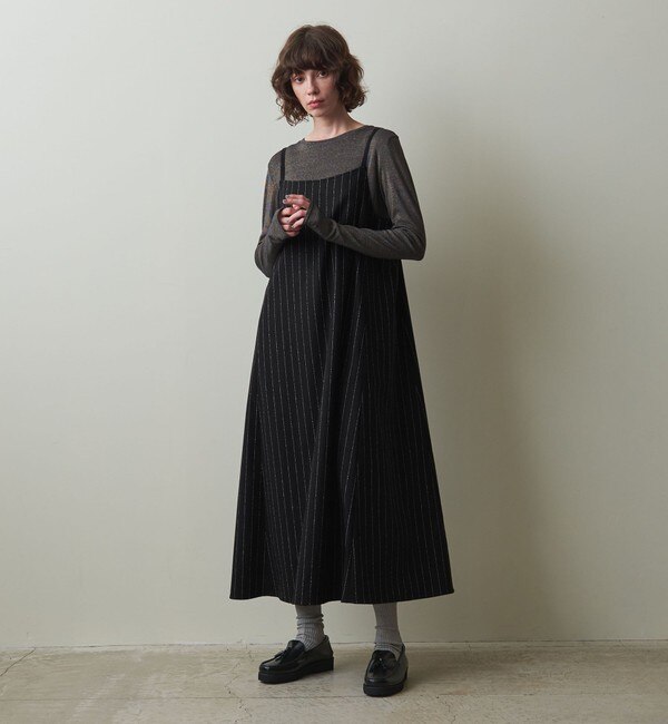 袖丈袖なしSteven Alan CAMISOLE DRESS/ワンピース