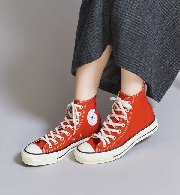 ＜CONVERSE＞ALL STAR HI MADE IN JAPAN スニーカー/Deep Orange