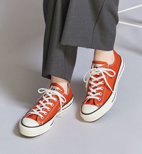 ＜CONVERSE＞ALL STAR MADE IN JAPAN スニーカー/Deep Orange