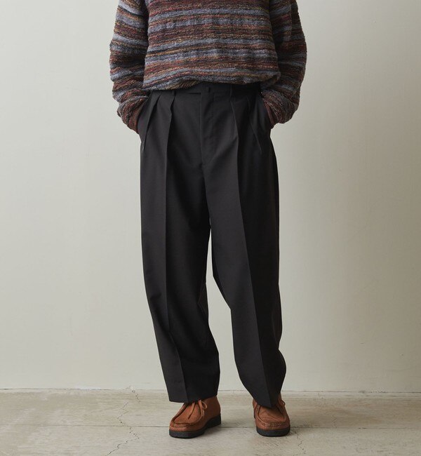 Steven Alan＞ FITECOM IN2PLEATED DRESS TROUSERS/パンツ