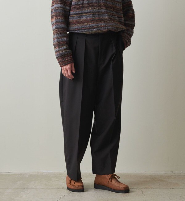 Steven Alan＞ FITECOM IN2PLEATED DRESS TROUSERS/パンツ