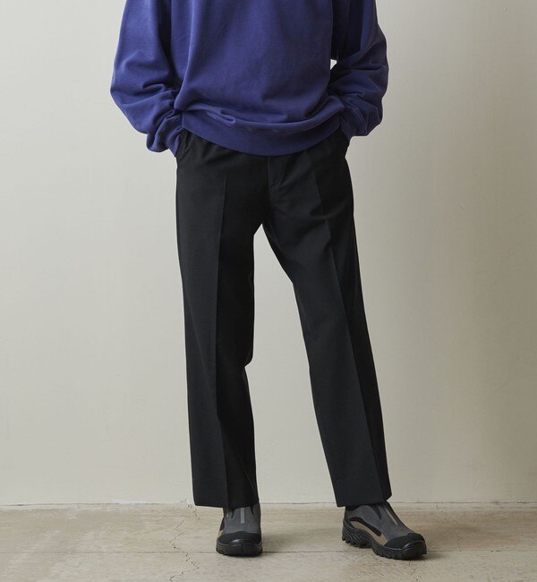 Steven Alan＞ FITECOM NO PLEATED WORK TROUSERS/パンツ|BEAUTY&YOUTH ...
