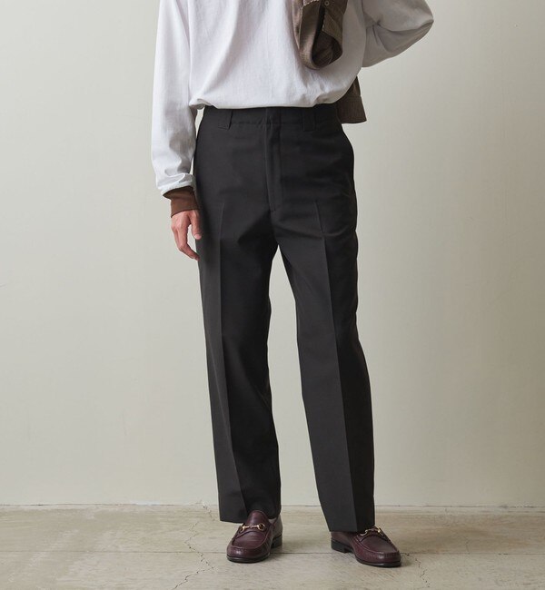Steven Alan＞ FITECOM NO PLEATED WORK TROUSERS/パンツ|BEAUTY&YOUTH
