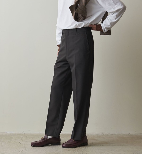 Steven Alan＞ FITECOM NO PLEATED WORK TROUSERS/パンツ|BEAUTY&YOUTH