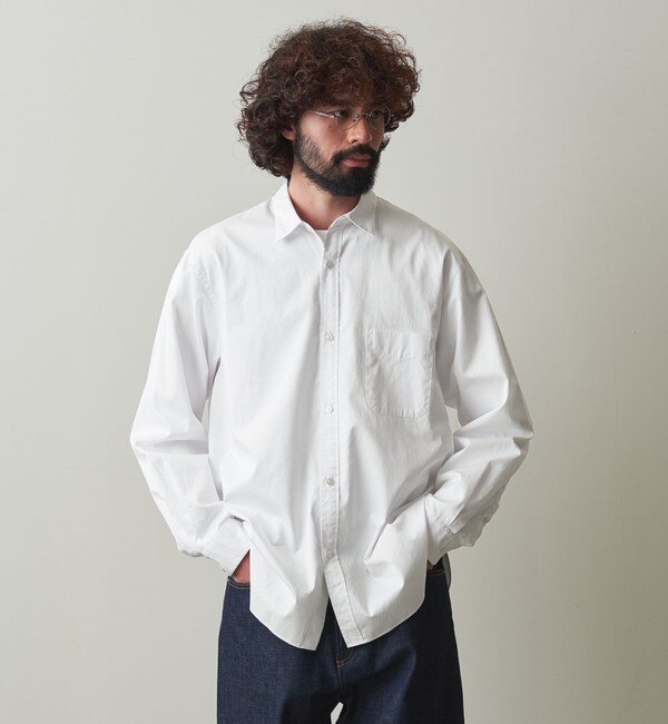 Steven Alan＞ 60/- SOKTAS REGULAR COLLAR SHIRT -ALINE/シャツ