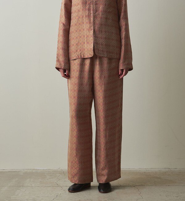 Steven Alan＞CUPRA JACQUARD EASY PANTS/パンツ|BEAUTY&YOUTH UNITED