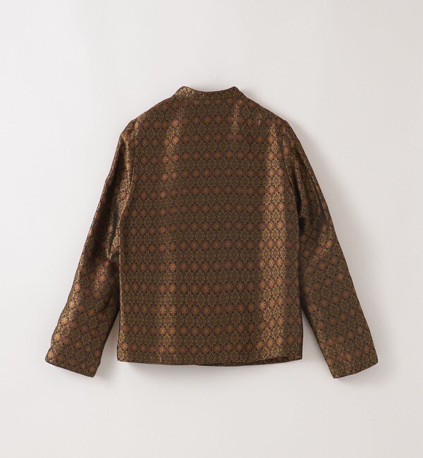 Steven Alan＞CUPRA JACQUARD STAND COLLAR SHIRT/シャツ|BEAUTY&YOUTH