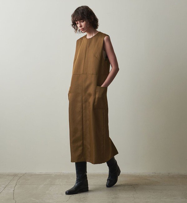 Steven Alan＞TWILL NO SLEEVE DRESS/ワンピース|BEAUTY&YOUTH UNITED