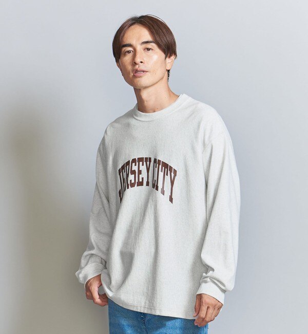 別注】 ＜Champion＞ リバースウィーブ ロングスリーブ Tシャツ