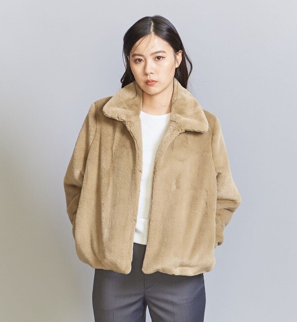 WEB限定】フェイクファー ショートコート|BEAUTY&YOUTH UNITED ARROWS