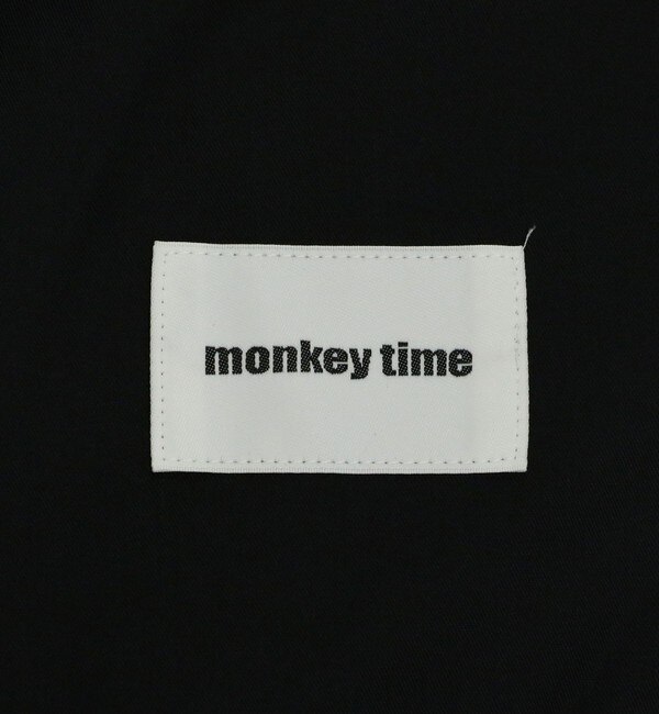 monkey time＞ エア ドライ カルゼ サイドレース ワイドパンツ-