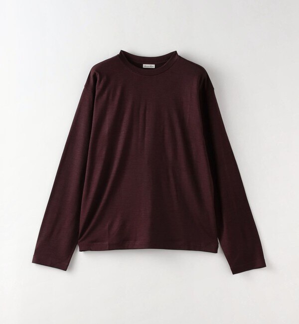 ＜Steven Alan＞WOOL JERSEY LONG SLEEVE TEE SHIRT/Tシャツ