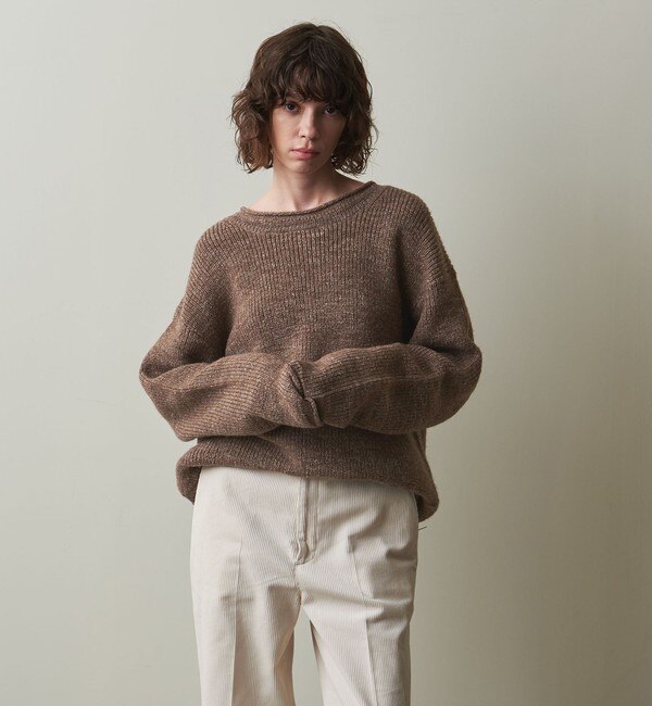 Steven Alan＞WOOL MIX PULLOVER KNIT/ニット|BEAUTY&YOUTH UNITED