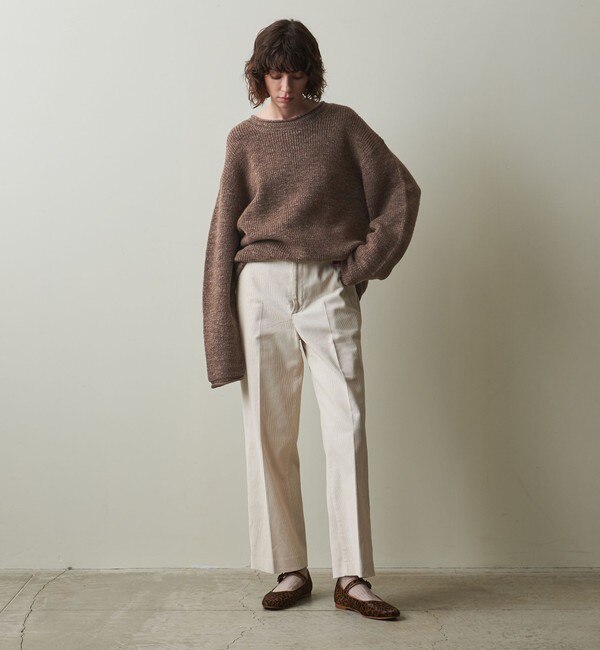 Steven Alan＞WOOL MIX PULLOVER KNIT/ニット|BEAUTY&YOUTH UNITED