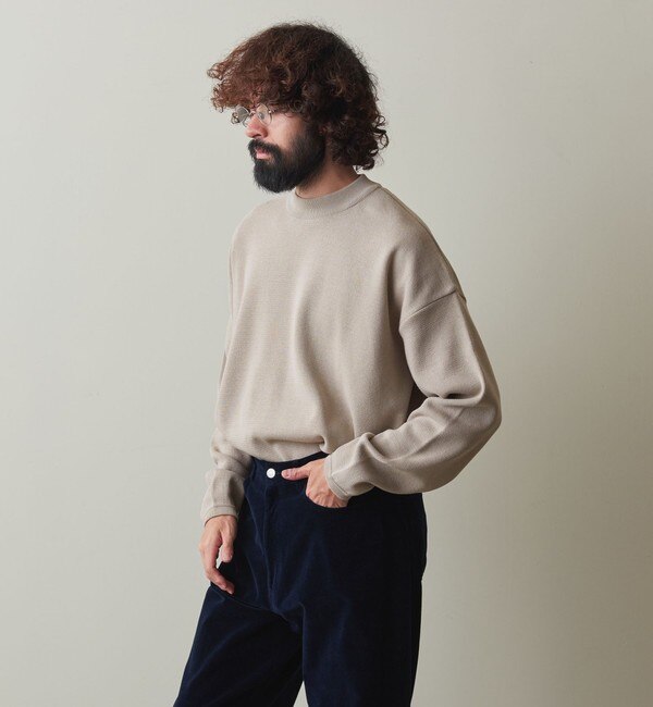 Steven Alan＞ MILANO MOCK NECK KNIT -WIDE/ニット|BEAUTY&YOUTH