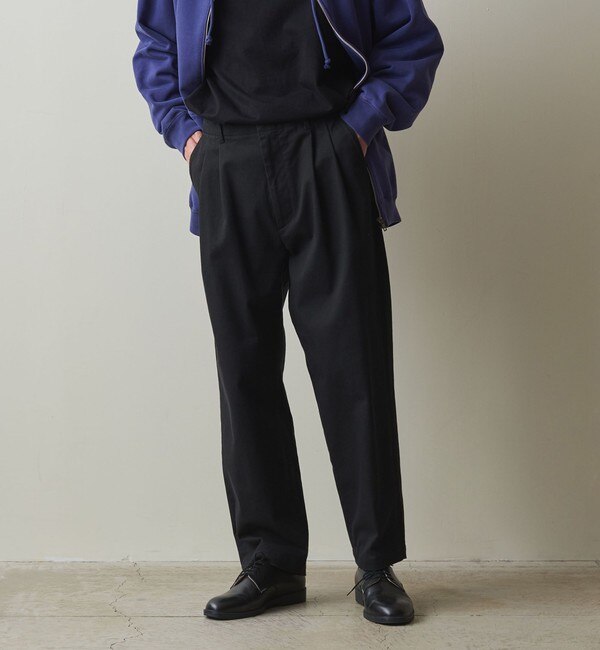 Steven Alan＞ STRC DRILL 2PLEATED PANTS-BOLD/パンツ|BEAUTY&YOUTH