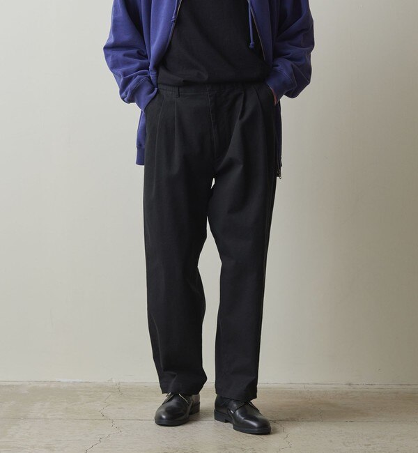 Steven Alan＞ STRC DRILL 2PLEATED PANTS-BOLD/パンツ|BEAUTY&YOUTH