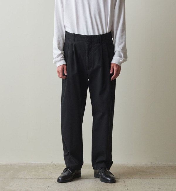 Steven Alan＞ STRC DRILL 2PLEATED PANTS-BOLD/パンツ|BEAUTY&YOUTH UNITED  ARROWS(ビューティーアンドユース ユナイテッドアローズ)の通販｜アイルミネ