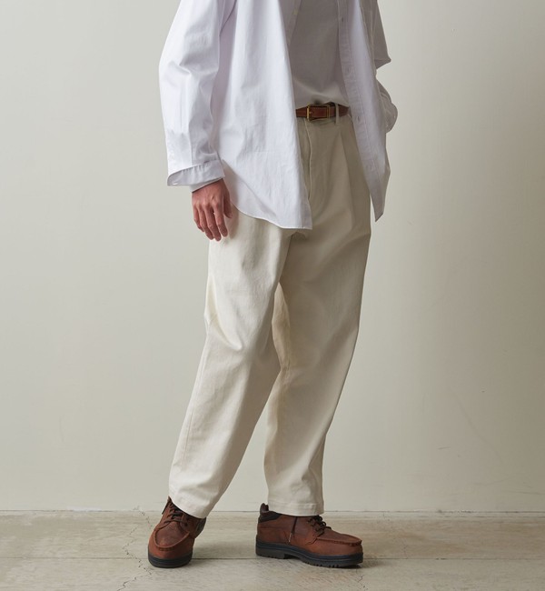 ＜Steven Alan＞ STRC DRILL 2PLEATED PANTS-BOLD/パンツ